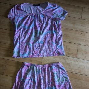 Ralph Lauren medium pajama set paisley